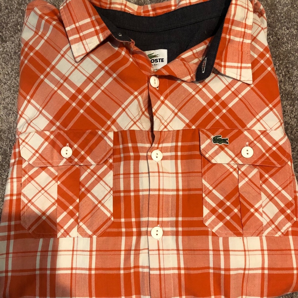 Men’s Lacoste Button Down Shirt